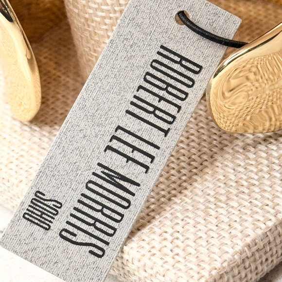 Robert Lee Morris Soho Gold-Tone Hammered Cuff Bracelet - Picture 6 of 6